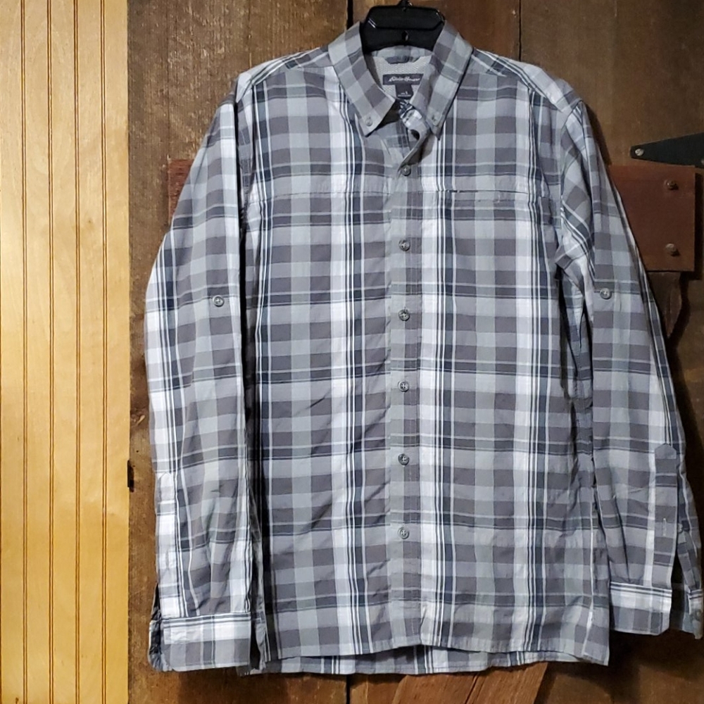 NEW EDDIE BAUER packable shirt